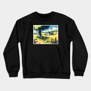 Farmhouse - Postcard Series Crewneck Sweatshirt